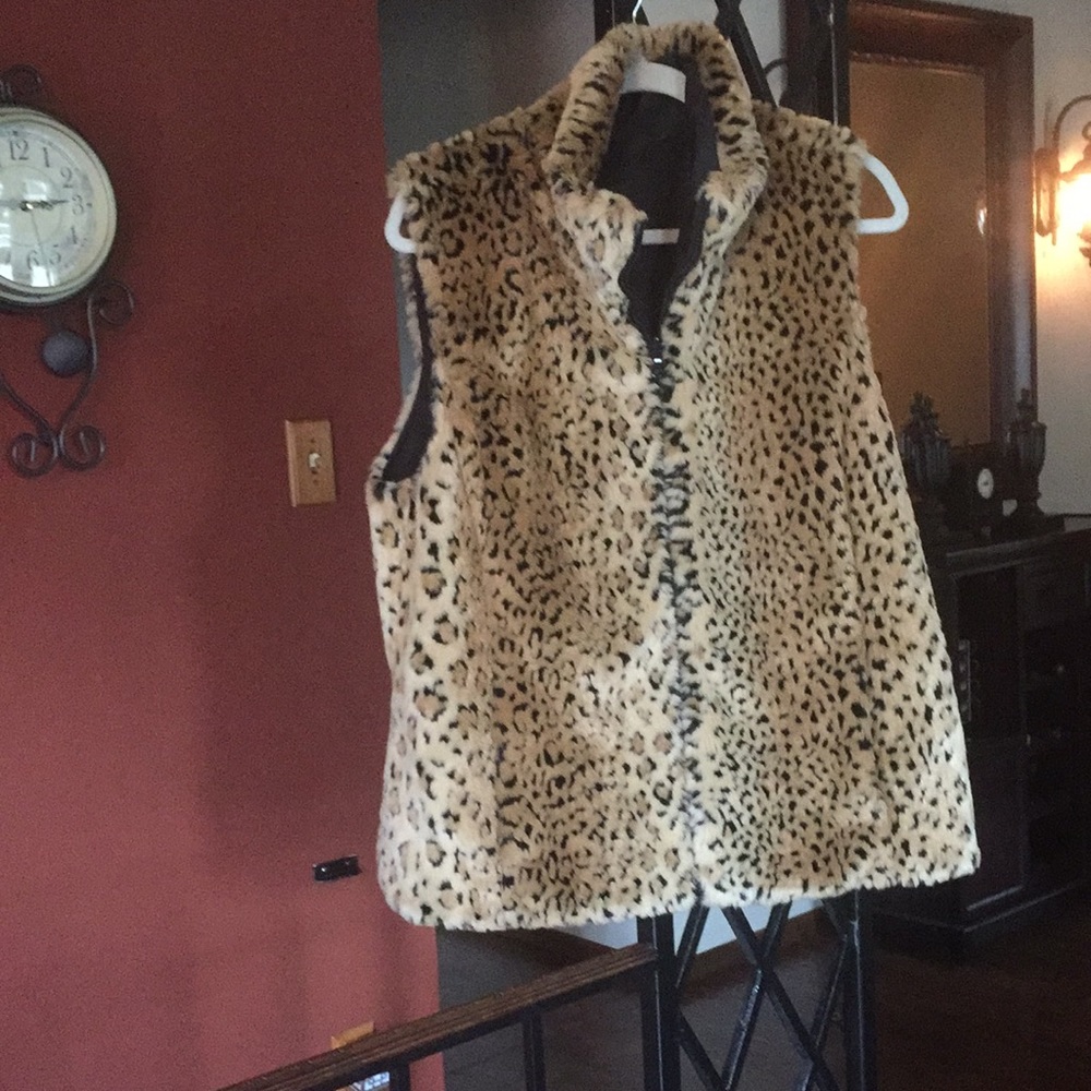 Faux Fur Reversible Vest